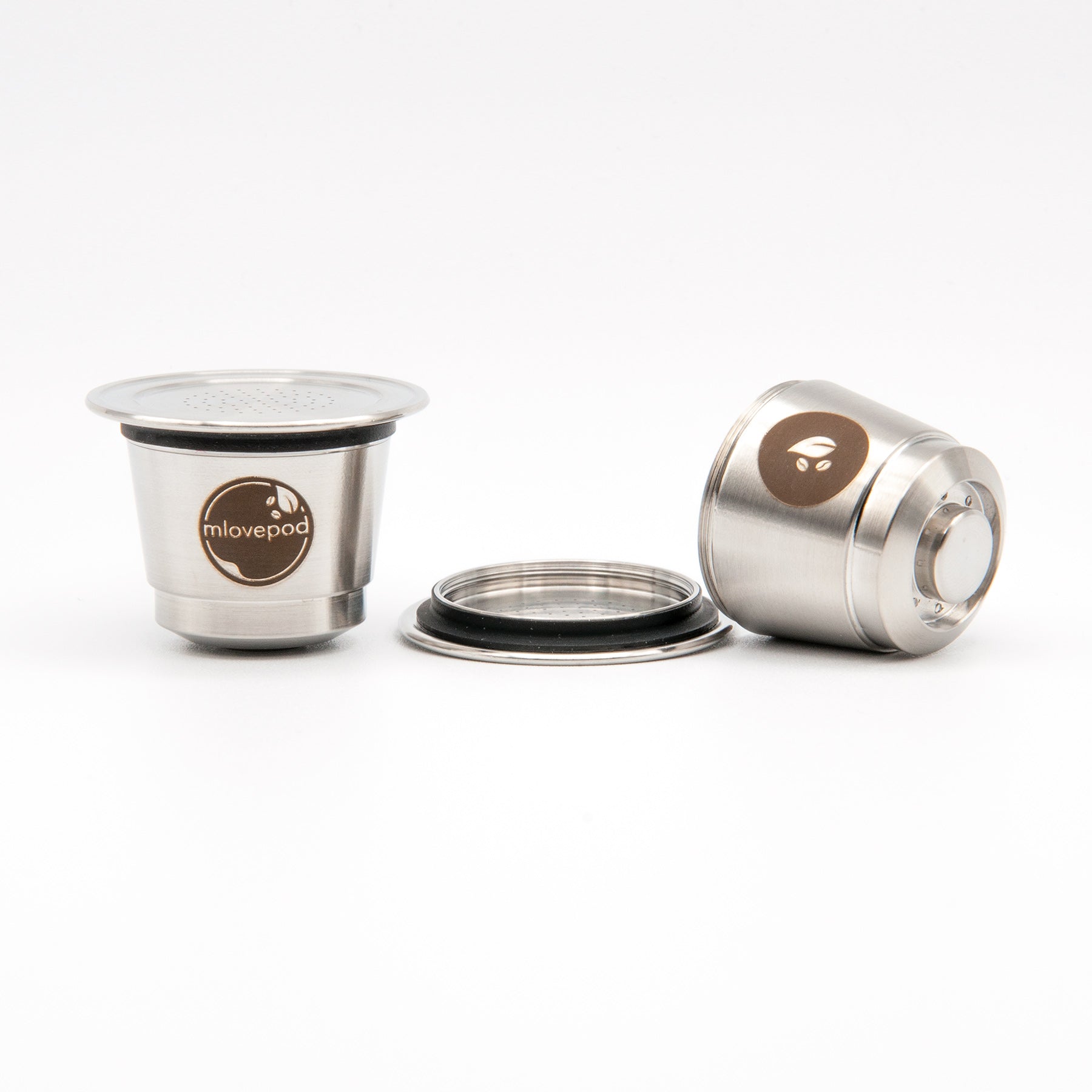 Plumber Persuasive petticoat TwoPod for Nespresso® - Capsules de café rechargeables en acier inoxyd