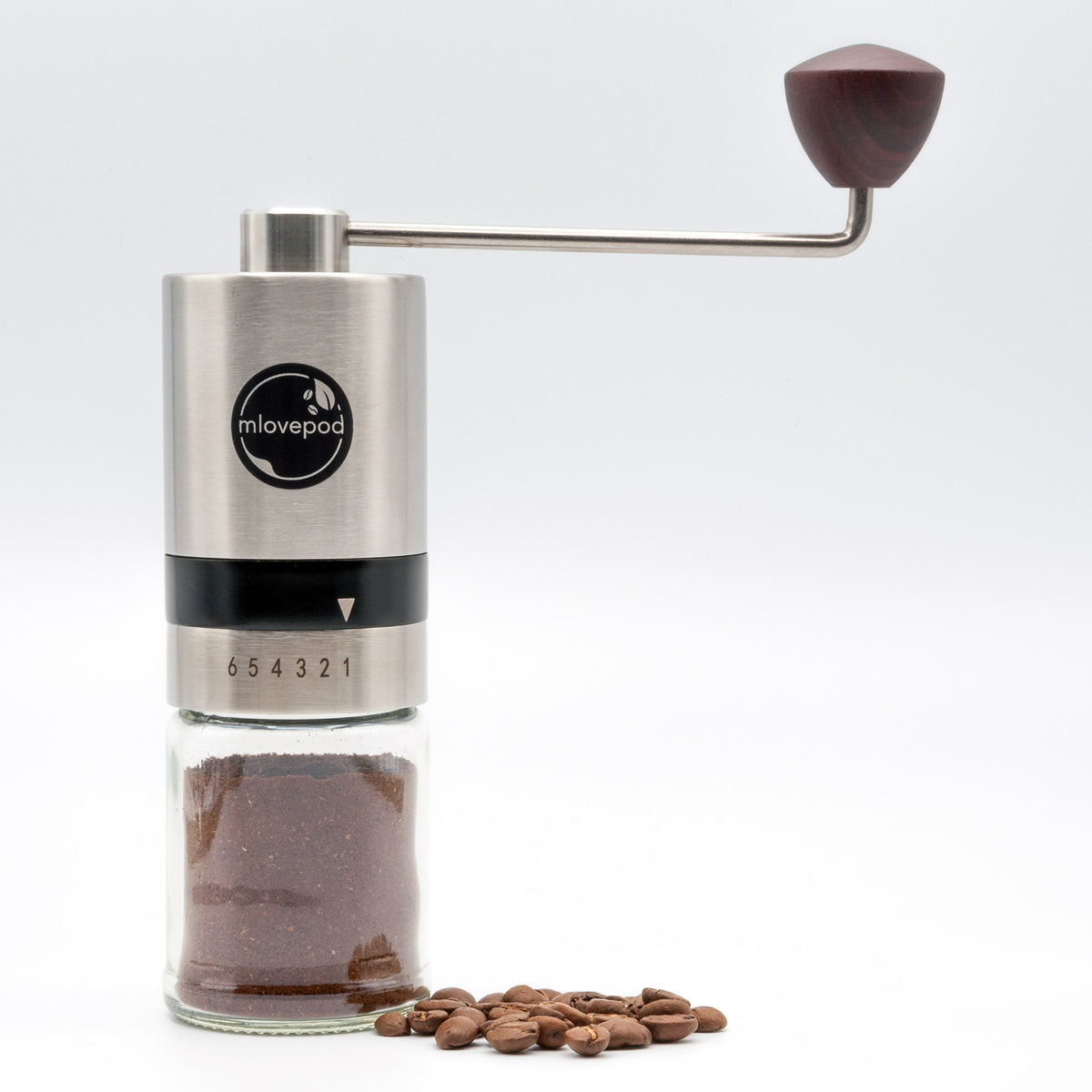 Stainless Steel Manual Coffee Grinder - the perfect mlovepod capsule ...