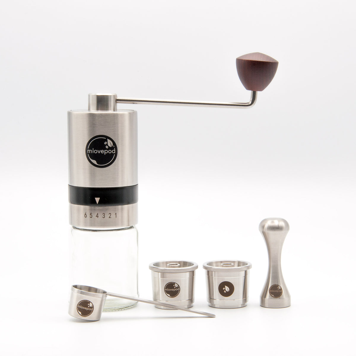 BaristaPod Set for illy® - Refillable Stainless Steel Coffee Capsules ...